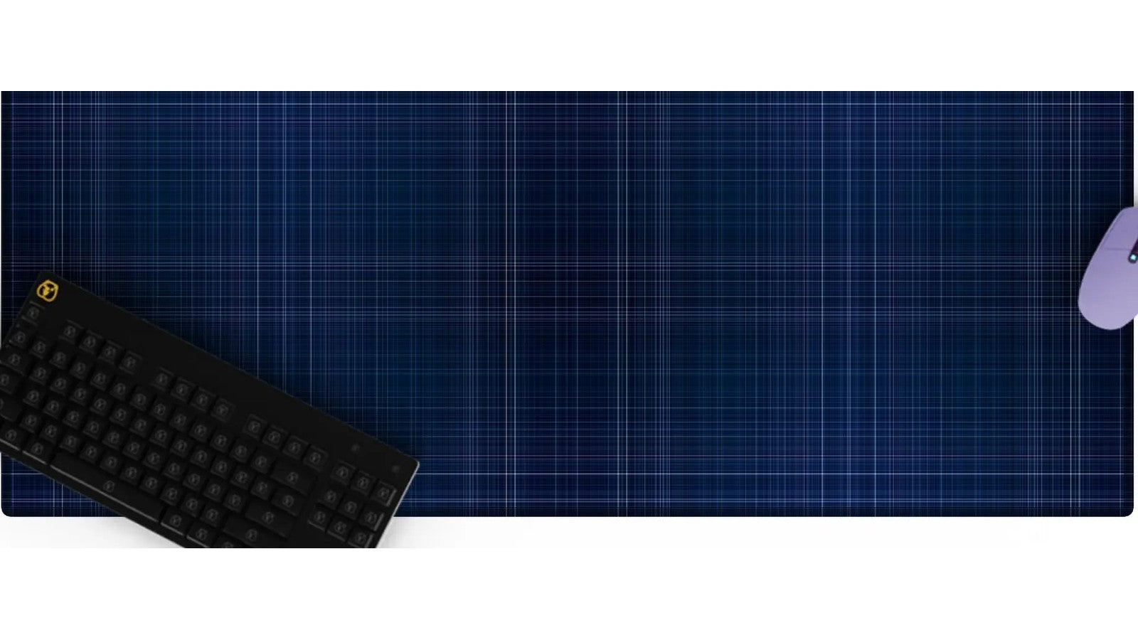 Flannel Patchwork Desk Mat 04