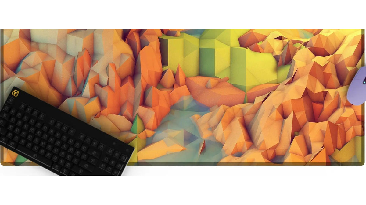 Geometric Pattern Desk Mat 04