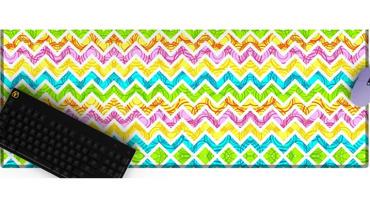 Geometric Pattern Desk Mat 09