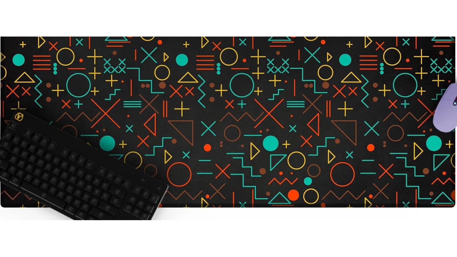 Geometric Pattern Desk Mat 16