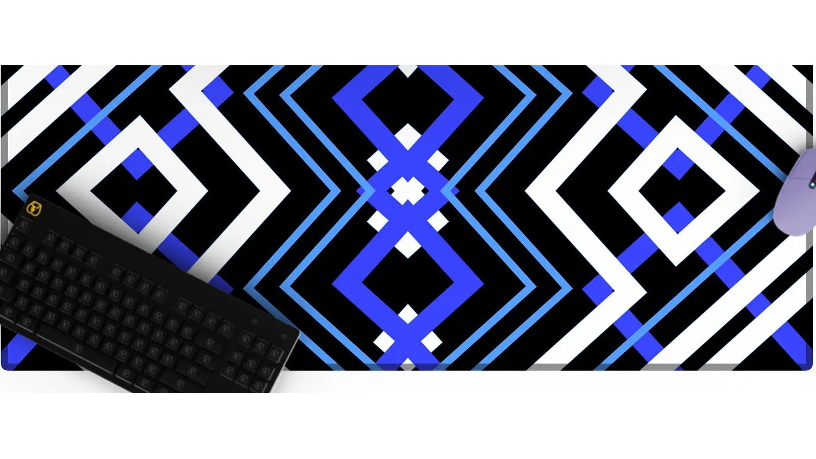 Geometric Pattern Desk Mat 17
