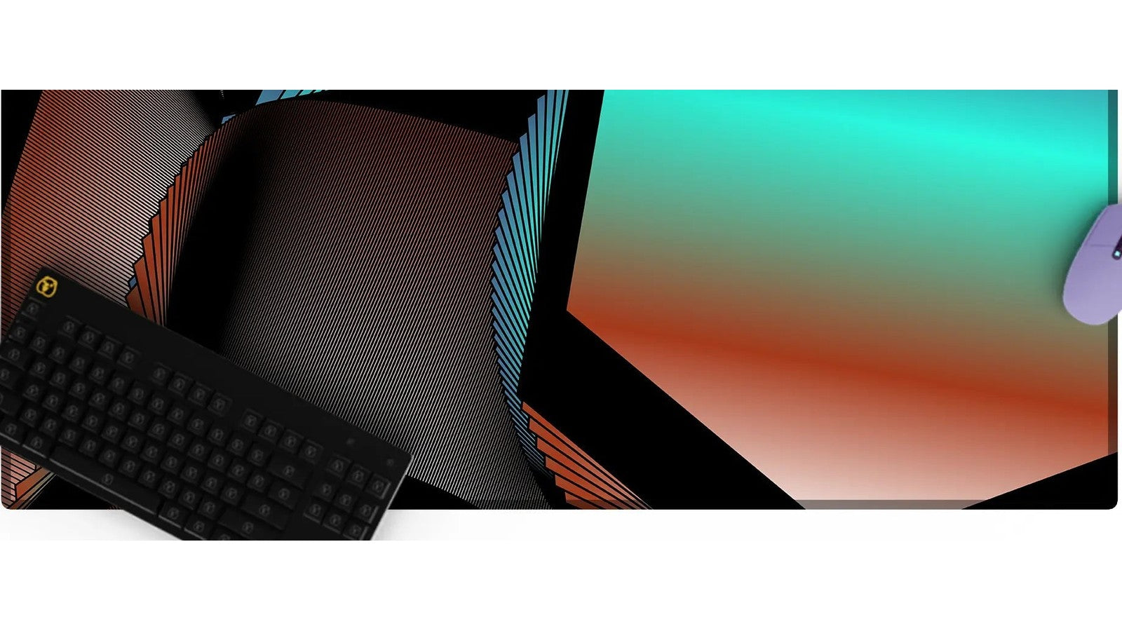 Geometric Pattern Desk Mat 19