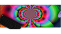 Kaleidoscope Pattern Desk Mat 02